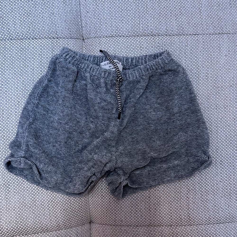 One More in the Family / + 1 in the family baby shorts